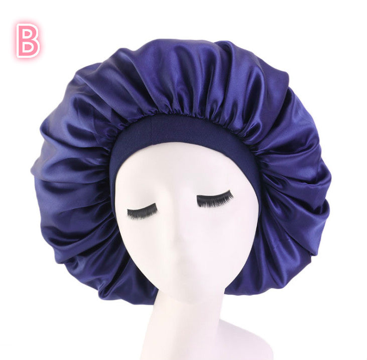 Nocturnly Silk Bonnet – bonnet de nuit en satin, coloris disponibles