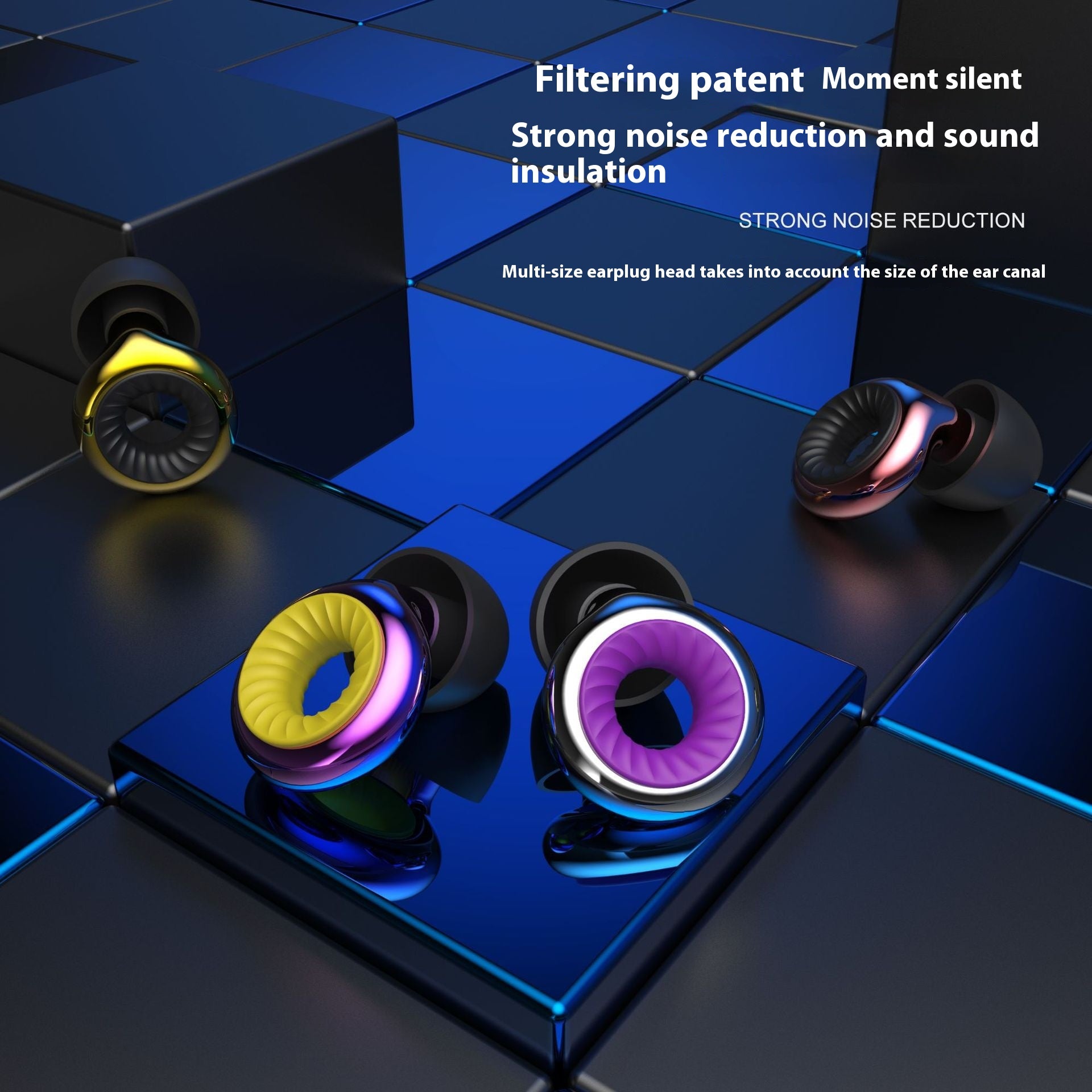 Nocturnly Silence – bouchons d'oreilles anti-bruit, packaging