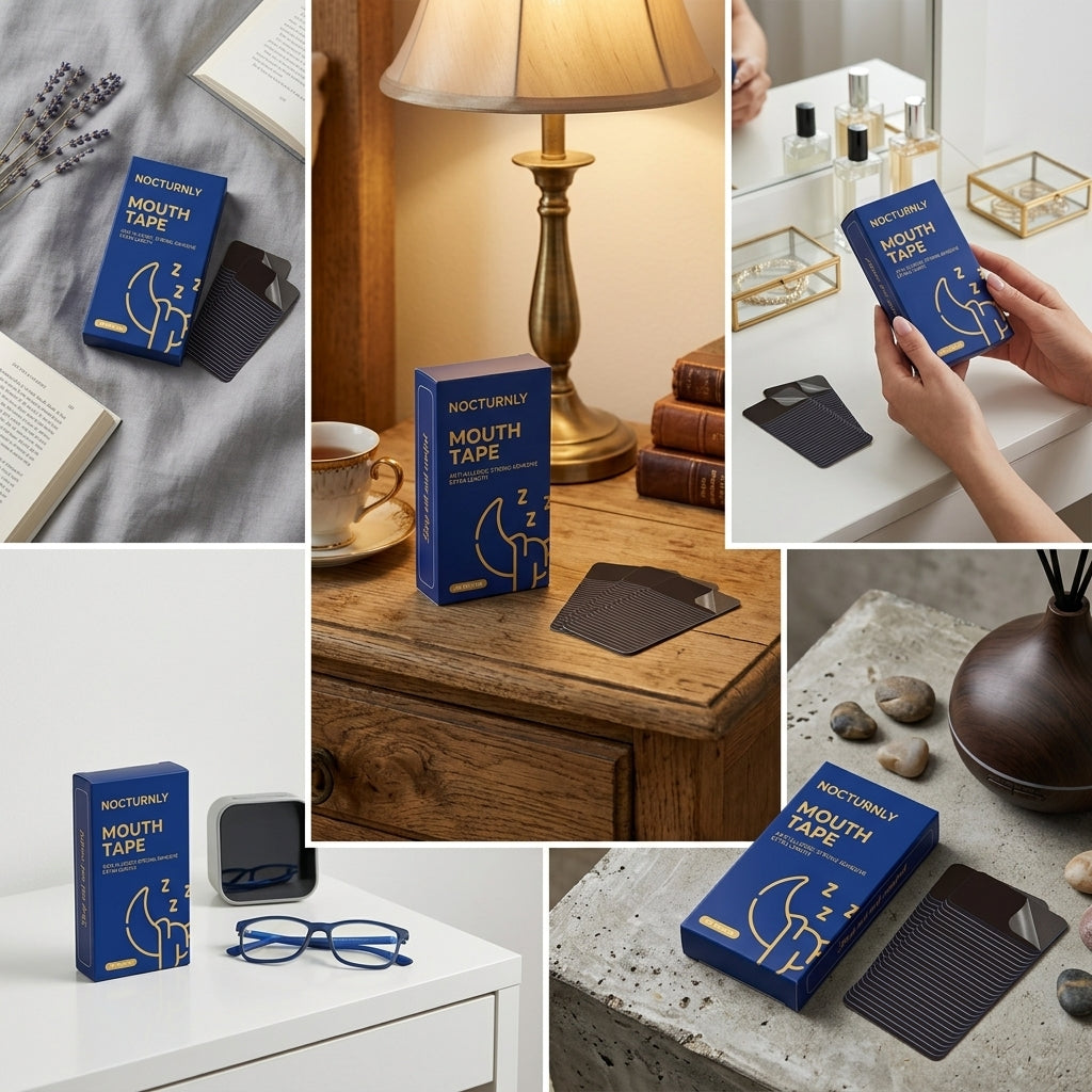 Nocturnly Sleep Strips – Anti-Snoring Strips
